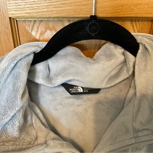 The North Face Light Gray Fleece Jacket